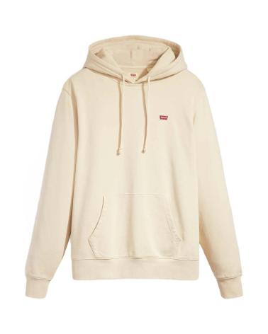 SUDADERA CON CAPUCHA LEVI'S THE ORIGINAL BEIGE BEIGE