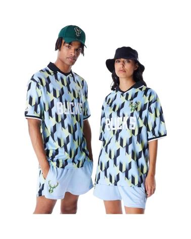 NEW ERA SOCCER T-SHIRT MULTICOLOR PRINT MULTICOLOR