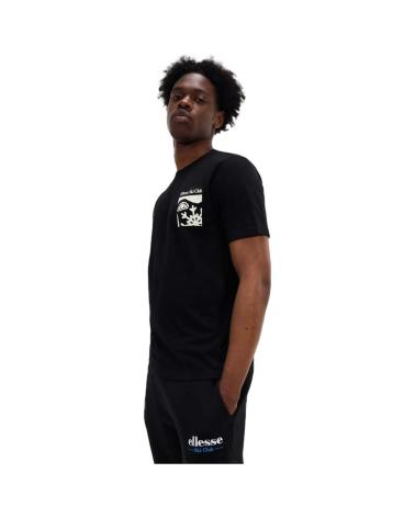 -ELLESSE-CAMISETA-SKISETTA-NEGRO