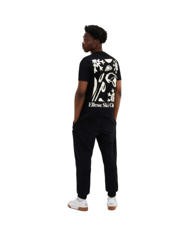 -ELLESSE-CAMISETA-SKISETTA-NEGRO