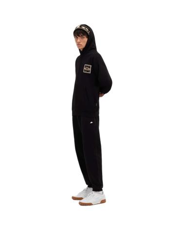 ELLESSE BARRELI BLACK HOODIE FOR MEN NEGRO
