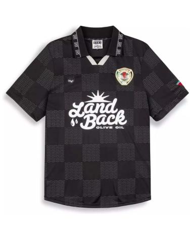GRIMEY SCHWARZES FUSSBALL-STIL T-SHIRT MIT FRONTGRAFIK FÜR HERREN NEGRO