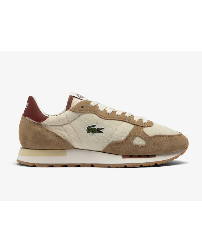 LACOSTE DEPORTIVO BLANCO BURDEOS