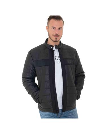 CHAQUETA ACOLCHADA GUESS PADDED JACKET NEGRA NEGRO