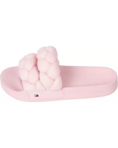 TOMMY JEANS CHANCLA PINK
