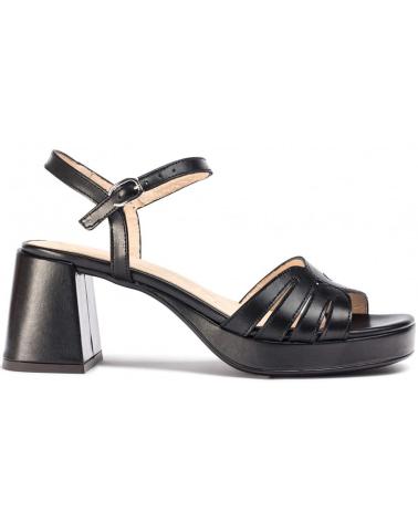 WONDERS SANDALIAS CON TACON DANNA G-6810 NEGRO
