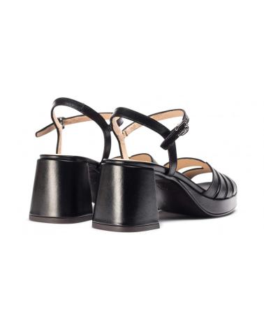 WONDERS SANDALIAS CON TACON DANNA G-6810 NEGRO