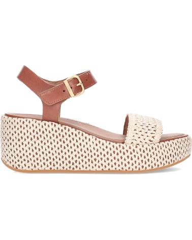 Tênis-casuais-para-mulheres-FITFLOP-SANDALIAS-CON-CUNA-PLATTFORMS-WOVEN-WEDGE-JG1-TANIVORY