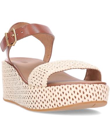 Tênis-casuais-para-mulheres-FITFLOP-SANDALIAS-CON-CUNA-PLATTFORMS-WOVEN-WEDGE-JG1-TANIVORY