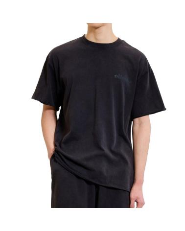 ELLESSE DARRYL TEE WASHED BLACK MULTICOLOR T-SHIRT MULTICOLOR