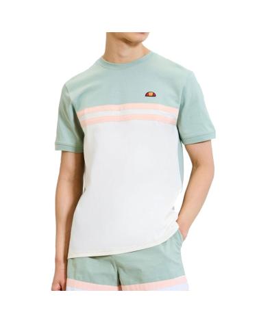ELLESSE ATRIO TEE GREEN OFF WHITE MULTICOLOR T-SHIRT MULTICOLOR