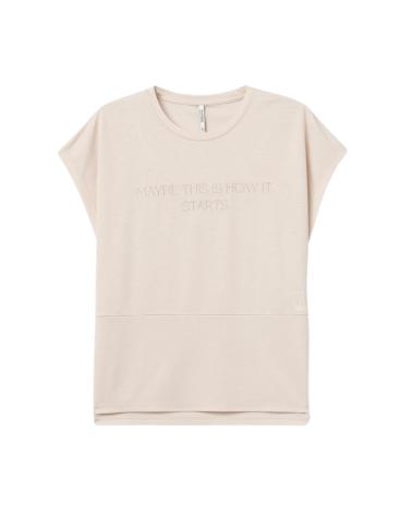 TIFFOSI FASHION T-SHIRT BEIGE 10054227 BEIGE