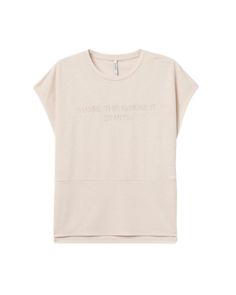 TIFFOSI FASHION T-SHIRT BEIGE 10054227 BEIGE
