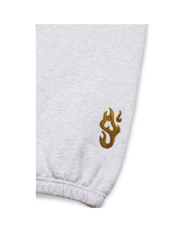 GRIMEY CALÇA DE MOLETOM CINZA GRIS