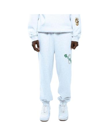 GRIMEY CALÇA DE MOLETOM CINZA GRIS