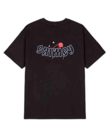 T-SHIRT GRIMEY NERA CON LOGO STAMPATO NEGRO