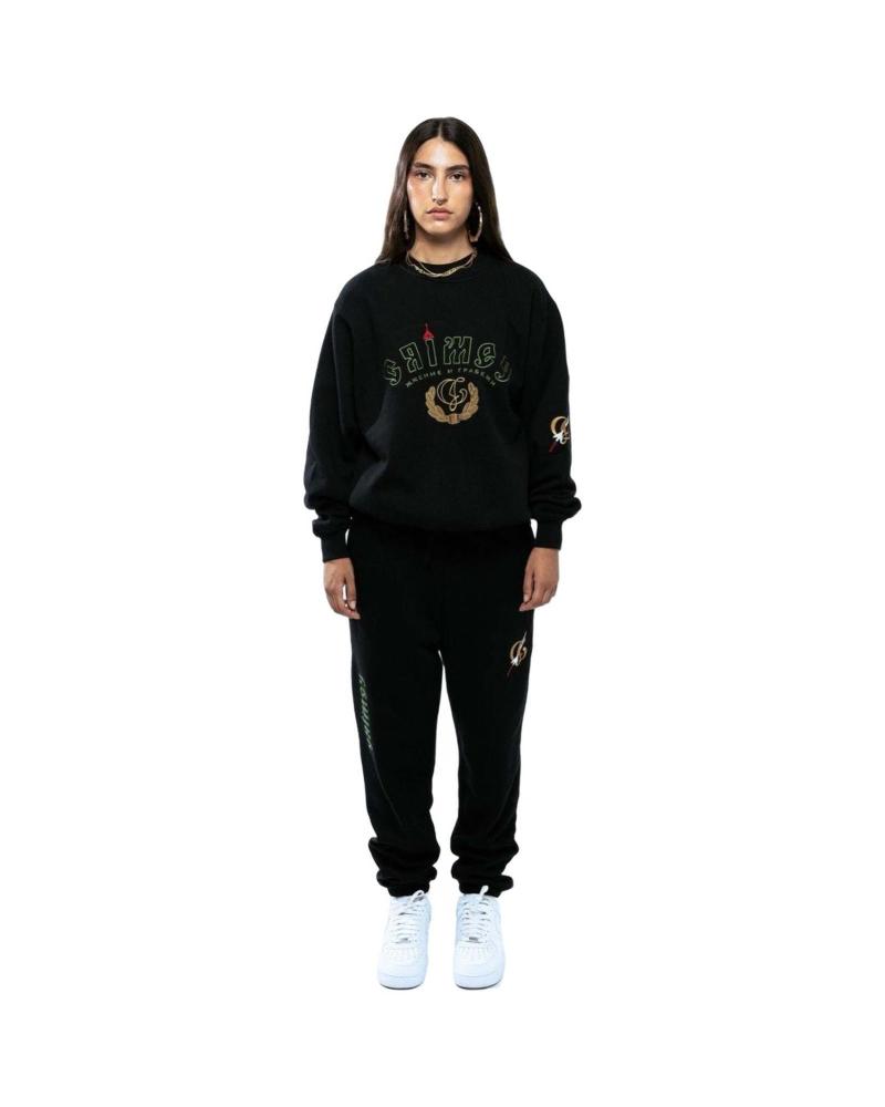 GRIMEY SUDADERA THE LOWER DEPTHS VINTAGE CREWNECK NEGRO