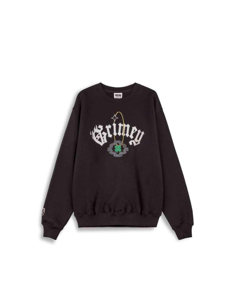 GRIMEY SUDADERA SWEATSHIRT EN COLOR PARA HOMBRE NEGRO