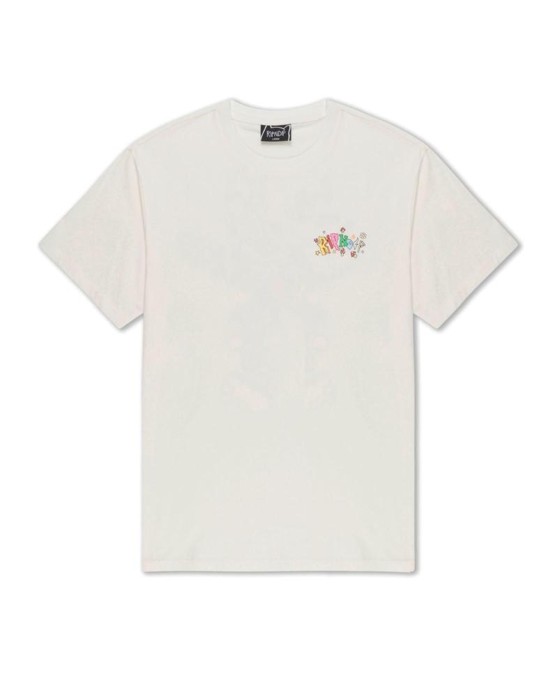 RIPNDIP BROKEN DOWN TEE OFF-WHITE MEHRFARBIG MULTICOLOR