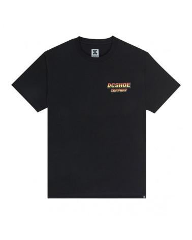 DC SHOES CAMISETA TWO BIT HSS BLACK MULTICOLOR