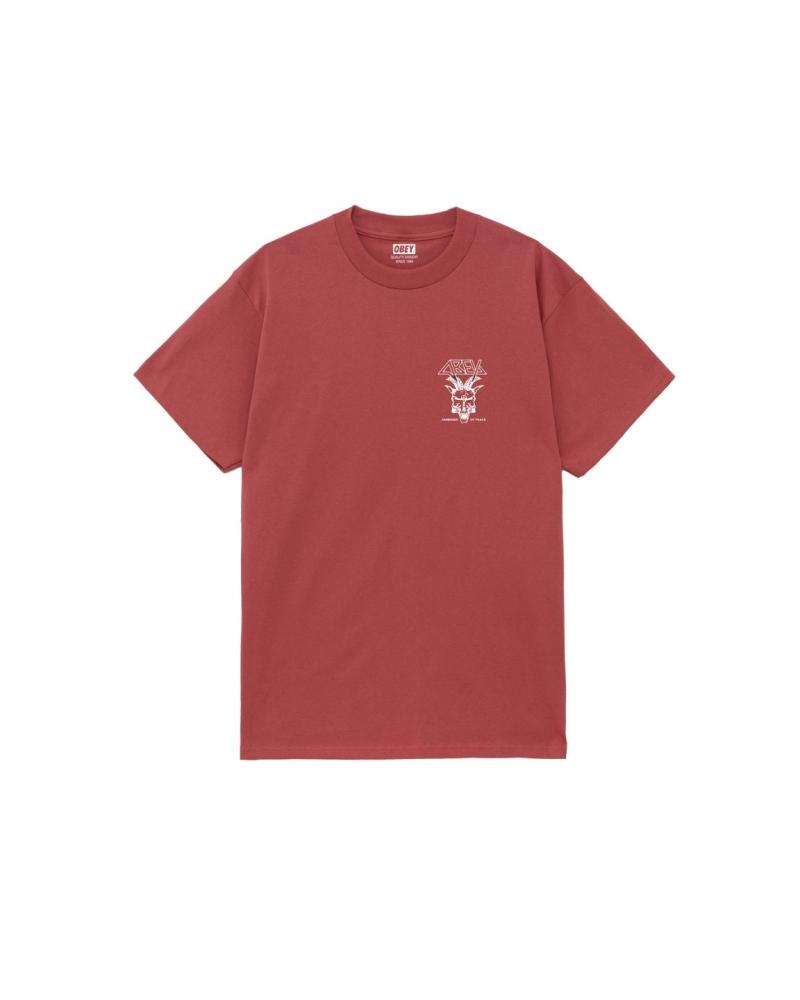 -OBEY-CAMISETA-HARBINGER-OF-PEACE-MINERAL-RED-MULTICOLOR