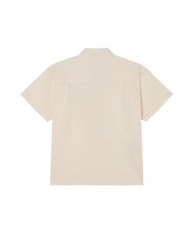 CAMICIA OBEY FRANCES WOVEN UNBLEACHED CON STAMPA VISO MULTICOLOR