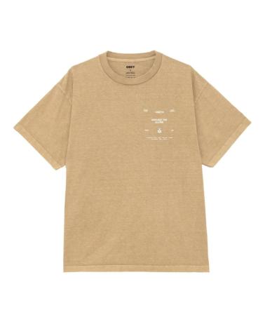 OBEY HEAVYWEIGHT PIGMENT AROUND THE MULTICOLOR T-SHIRT MULTICOLOR