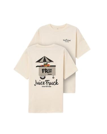 TIFFOSI CAMISETA DE MANGA CORTA EN PARA NINOS BEIGE