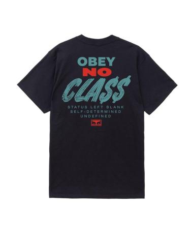 OBEY CLASS DROPOUT BLACK MULTICOLOR MULTICOLOR