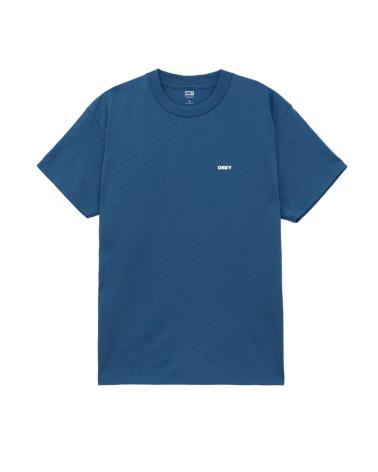 OBEY COSMIC NOISE HARBOR BLUE MULTICOLOR T-SHIRT MULTICOLOR
