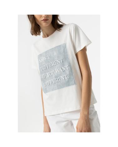 TIFFOSI CAMISETA MODA PARA MUJER 10053886 BLANCO BEIG