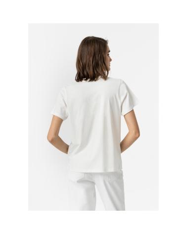 TIFFOSI CAMISETA MODA PARA MUJER 10053886 BLANCO BEIG