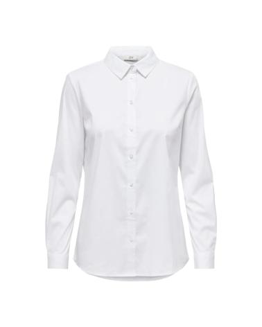MARCA INEXISTENTE CAMISA LISA ABOTONADA BLANCA 15149877 BLANCO