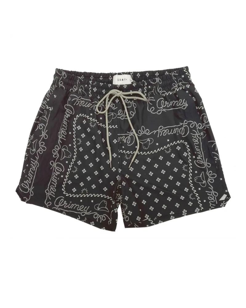 BAÑADOR GRIMEY LONE HAND BLACK MULTICOLOR MULTICOLOR