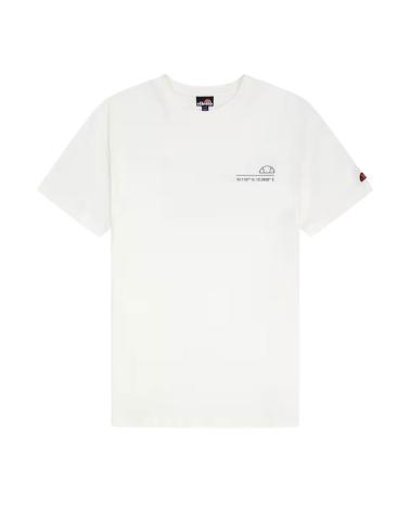 ELLESSE T-SHIRT PARETTE OFF WHITE MULTICOLOR MULTICOLOR