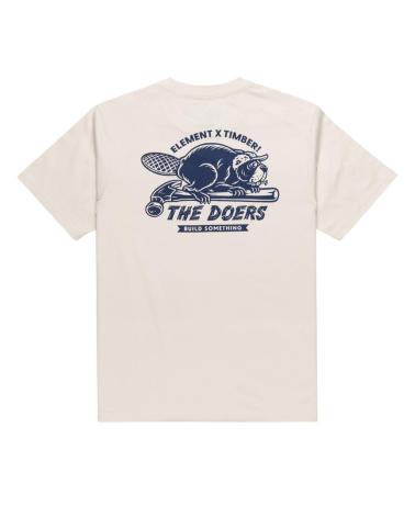 ELEMENT TIMBER BUILDER SS T-SHIRT BEIGE MEHRFARBIG MULTICOLOR