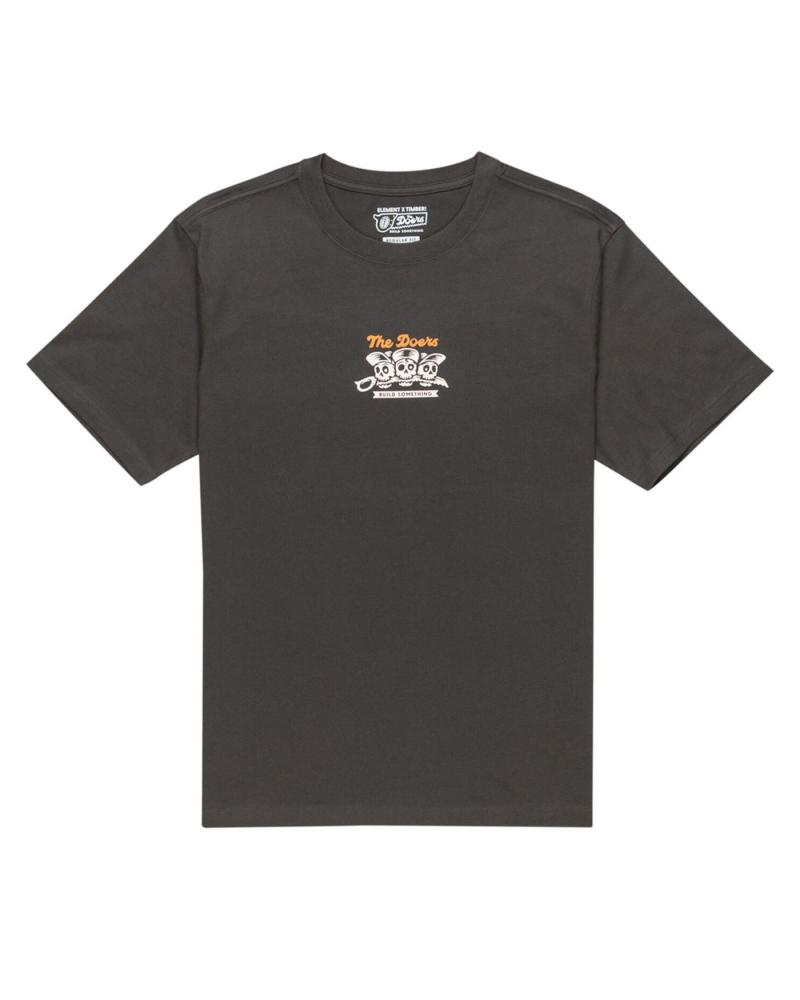 ELEMENT TIMBER SKELETON GANG SS T-SHIRT SCHWARZ MEHRFARBIG MULTICOLOR