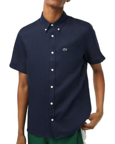 CAMICIA CASUAL A MANICHE CORTE LACOSTE ABY MULTICOLORE MULTICOLOR