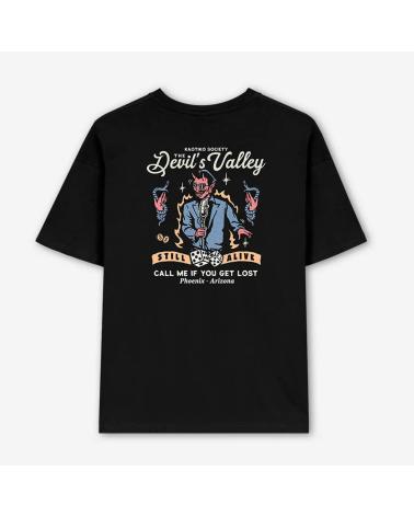 KAOTIKO STILL ALIVE T-SHIRT SCHWARZ MIT MEHRFARBIGEM AUFDRUCK MULTICOLOR