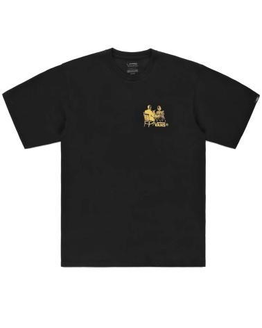 CAMISETA VANS OFF THE WALL FINE DINING SS NEGRA MULTICOLOR