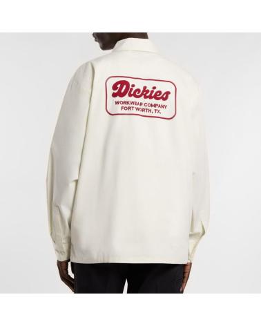 DICKIES CAMISA LEWISTOWN LS SHIRT EGRET MULTICOLOR