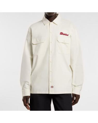 DICKIES CAMISA LEWISTOWN LS SHIRT EGRET MULTICOLOR