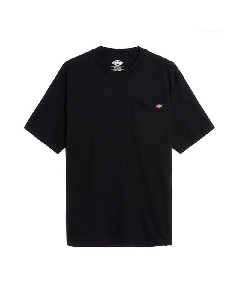 DICKIES LURAY POCKET TEE SS T-SHIRT SCHWARZ MIT TASCHE NEGRO