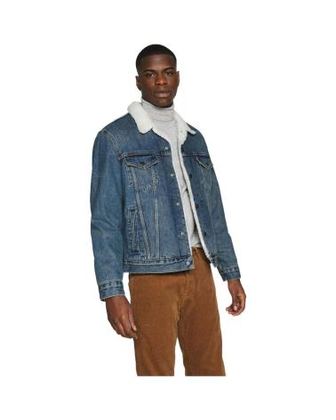 Chaquetas-para-hombre-LEVIS-CHAQUETA-LEVI´S-SHERPA-TRUCKER-AZUL