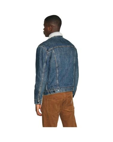 Chaquetas-para-hombre-LEVIS-CHAQUETA-LEVI´S-SHERPA-TRUCKER-AZUL