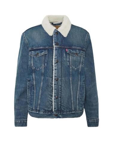 Chaquetas-para-hombre-LEVIS-CHAQUETA-LEVI´S-SHERPA-TRUCKER-AZUL