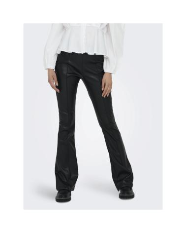 PANTALONE ONLY 15298693 NERO A ZAMPA NEGRO