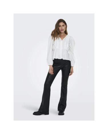 PANTALONE ONLY 15298693 NERO A ZAMPA NEGRO