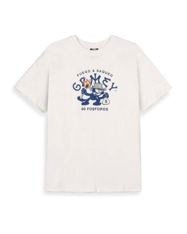 GRIMEY SWEET SCIENCE THE MATC GRAFIK-T-SHIRT OFF WHITE OFF WHITE