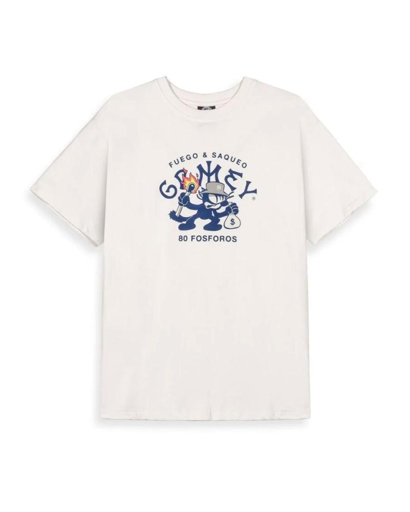 GRIMEY SWEET SCIENCE THE MATC GRAPHIC PRINT T-SHIRT OFF WHITE OFF WHITE